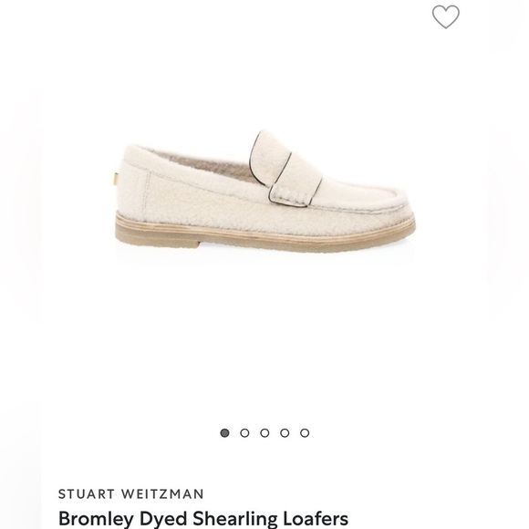 STUART WEITZMAN
Bromley Shearling Fur Loafers size 5.5 - Picture 2 of 16